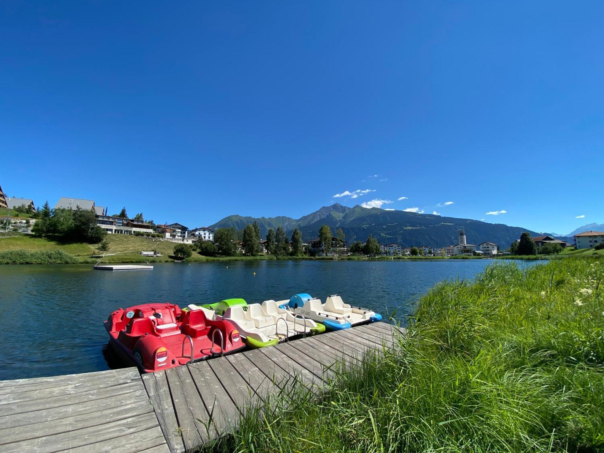 Lakeside - 3.5 Zimmer Ferienwohnung Am Laaxersee Exterior photo