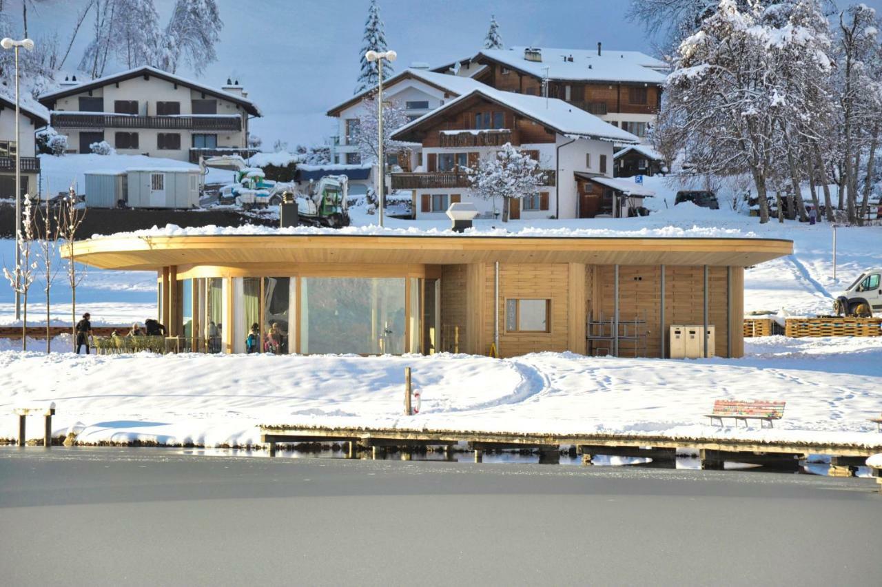 Lakeside - 3.5 Zimmer Ferienwohnung Am Laaxersee Exterior photo